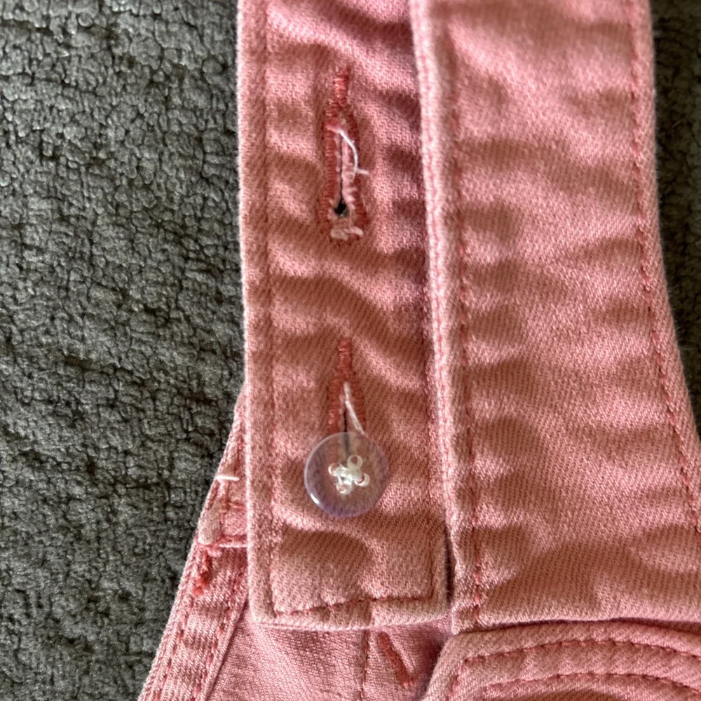Old Navy Pink Denim Overall Dress skirt 4T